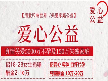 通辽捐卵助孕生子 爱心志愿者招募